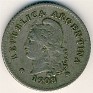 10 Centavos Argentina 1908 KM# 35. Subida por Granotius